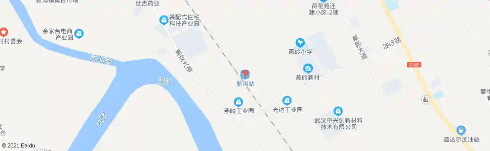 武汉革新大道南十三支沟_公交站地图_武汉公交_妙搜公交查询2025