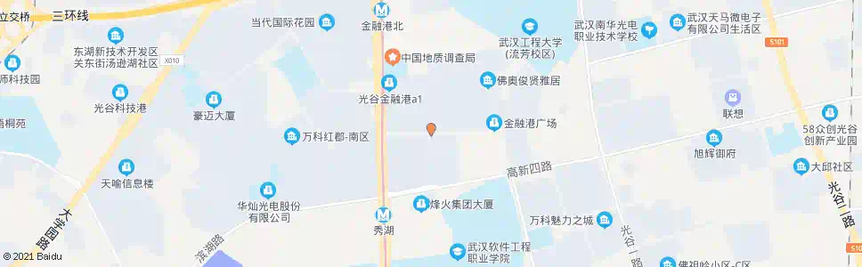 武汉金融港四路金融港中路_公交站地图_武汉公交_妙搜公交查询2025