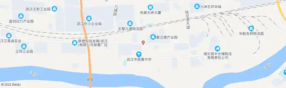 武汉惠安大道七雄路_公交站地图_武汉公交_妙搜公交查询2025