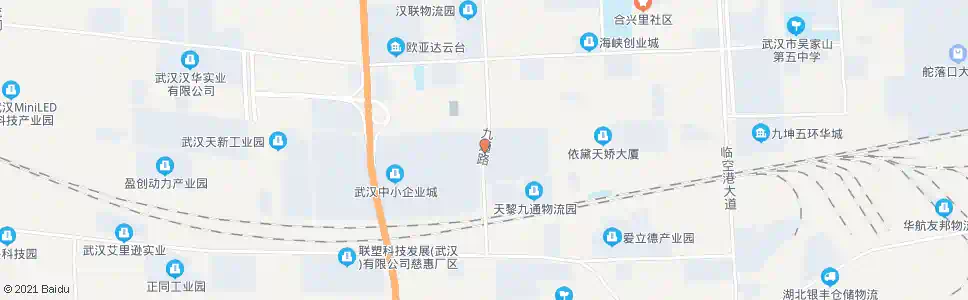 武汉九通路团结街_公交站地图_武汉公交_妙搜公交查询2025