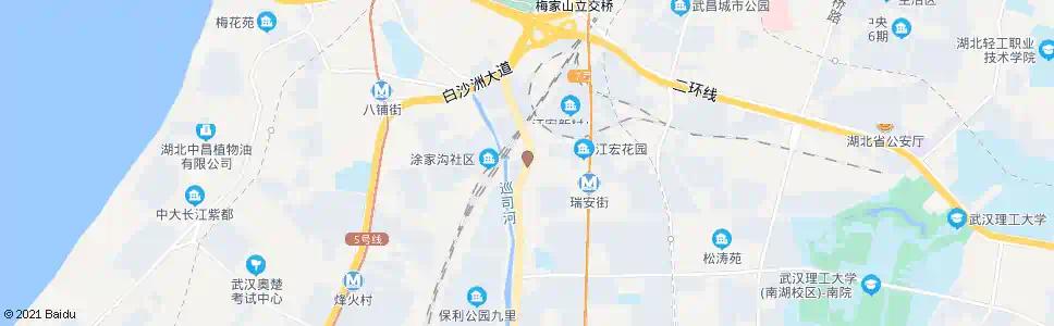 武汉长虹桥_公交站地图_武汉公交_妙搜公交查询2025