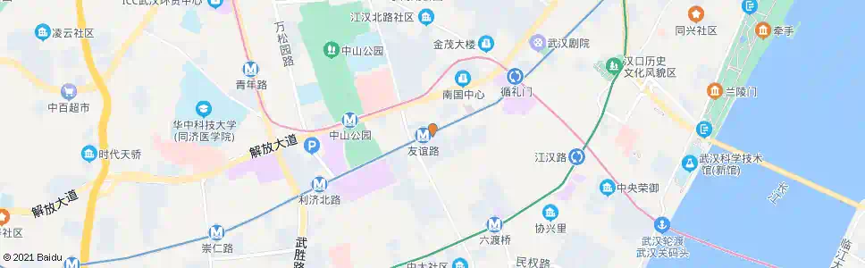 武汉京汉大道前进一路_公交站地图_武汉公交_妙搜公交查询2025