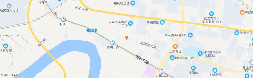 武汉南泥湾大道古田一路_公交站地图_武汉公交_妙搜公交查询2025