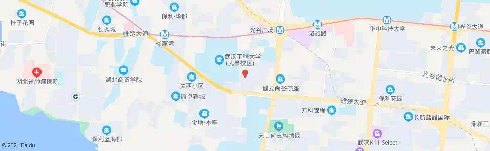 武汉雄楚大道华城新都_公交站地图_武汉公交_妙搜公交查询2025