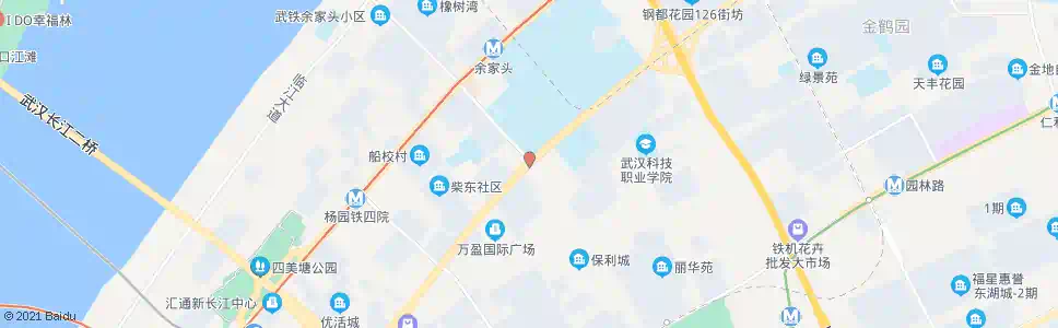 武汉友谊大道铁机路_公交站地图_武汉公交_妙搜公交查询2025