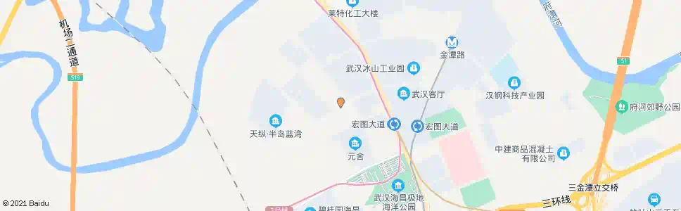 武汉银潭路_公交站地图_武汉公交_妙搜公交查询2025