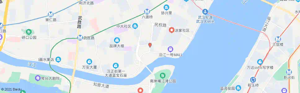 武汉民族路集家嘴_公交站地图_武汉公交_妙搜公交查询2025