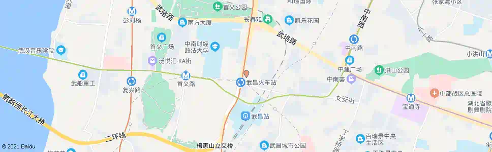 武汉宏基客运站(武昌火车站)_公交站地图_武汉公交_妙搜公交查询2025