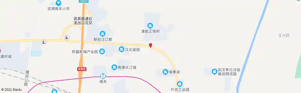 武汉汉口北大道胜海_公交站地图_武汉公交_妙搜公交查询2025