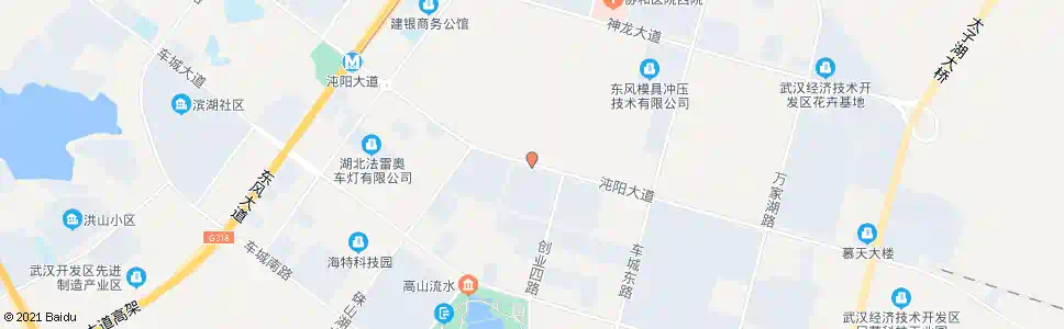 武汉沌阳大道创业三路_公交站地图_武汉公交_妙搜公交查询2025