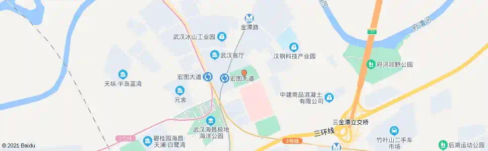 武汉博览中心站_公交站地图_武汉公交_妙搜公交查询2025