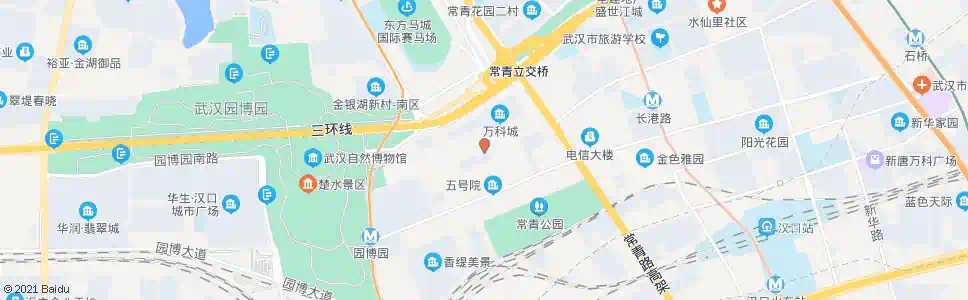 武汉江兴路发展二路口_公交站地图_武汉公交_妙搜公交查询2025