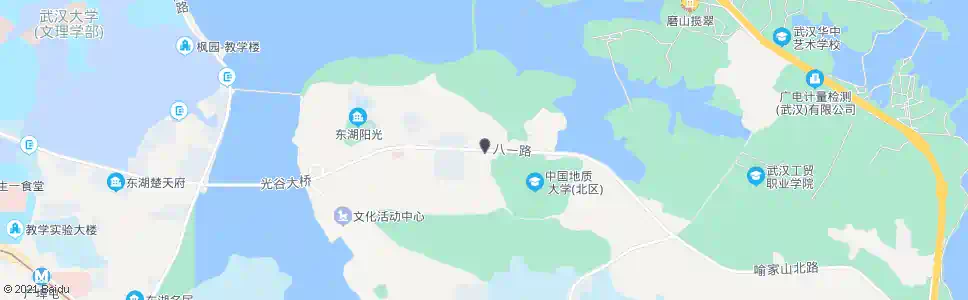 武汉八一路沙湾村_公交站地图_武汉公交_妙搜公交查询2025