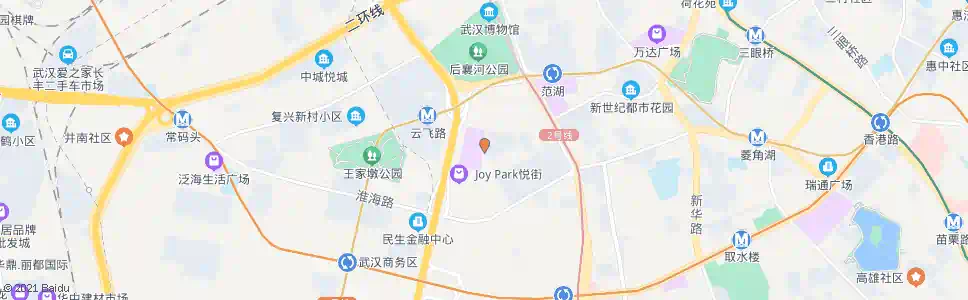 武汉云杉路范湖路_公交站地图_武汉公交_妙搜公交查询2025
