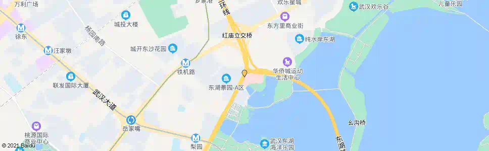 武汉梨园医院_公交站地图_武汉公交_妙搜公交查询2025