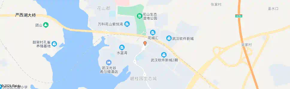 武汉春和路花城大道口_公交站地图_武汉公交_妙搜公交查询2025