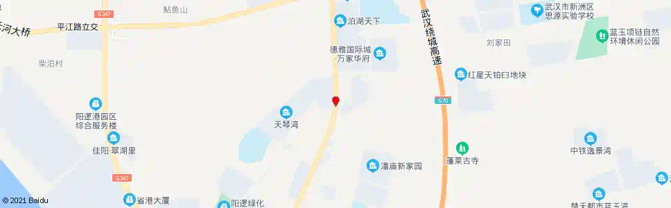 武汉圆梦南路金色港湾_公交站地图_武汉公交_妙搜公交查询2025