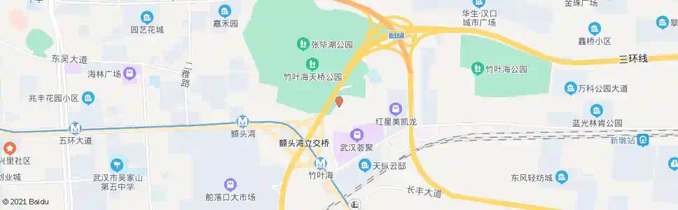 武汉张毕湖路宜家家居_公交站地图_武汉公交_妙搜公交查询2025