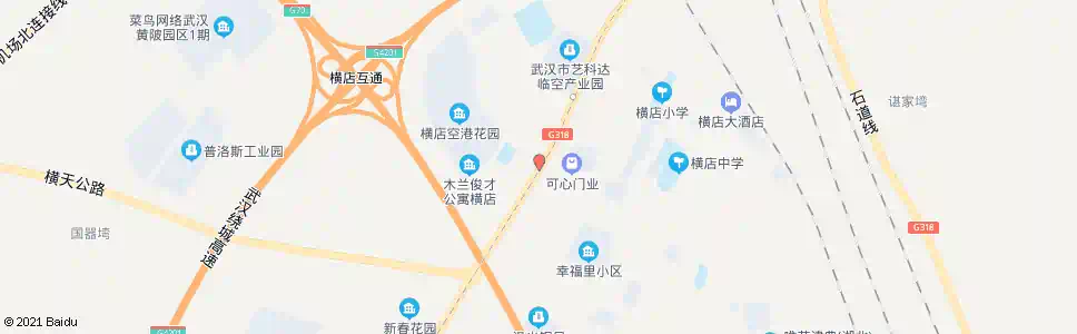 武汉川龙大道建国村_公交站地图_武汉公交_妙搜公交查询2025