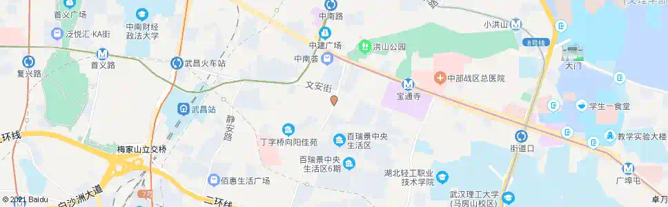 武汉丁字桥路文安路_公交站地图_武汉公交_妙搜公交查询2025