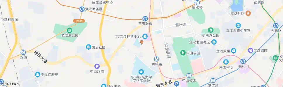 武汉妙墩路万松园横路_公交站地图_武汉公交_妙搜公交查询2025
