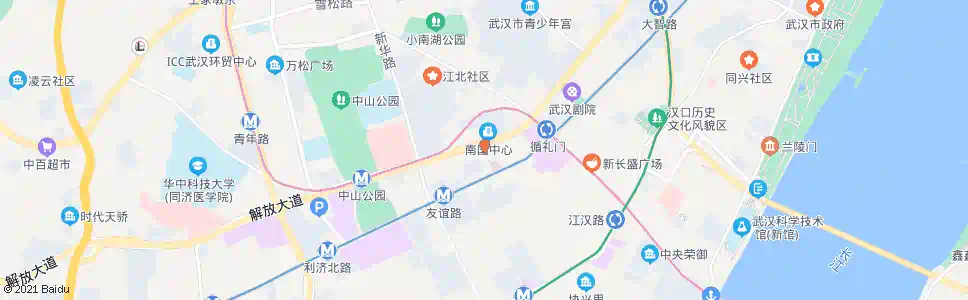 武汉单洞路_公交站地图_武汉公交_妙搜公交查询2025
