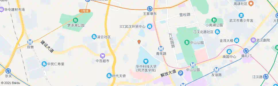 武汉航空路妙墩路_公交站地图_武汉公交_妙搜公交查询2025