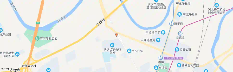 武汉汉黄路岱家山_公交站地图_武汉公交_妙搜公交查询2025