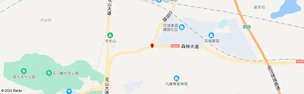 武汉森林大道土吴路_公交站地图_武汉公交_妙搜公交查询2025