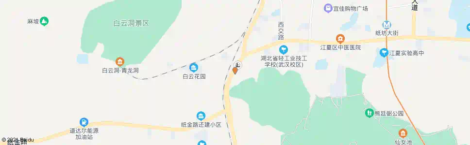 武汉秀山加油站_公交站地图_武汉公交_妙搜公交查询2025