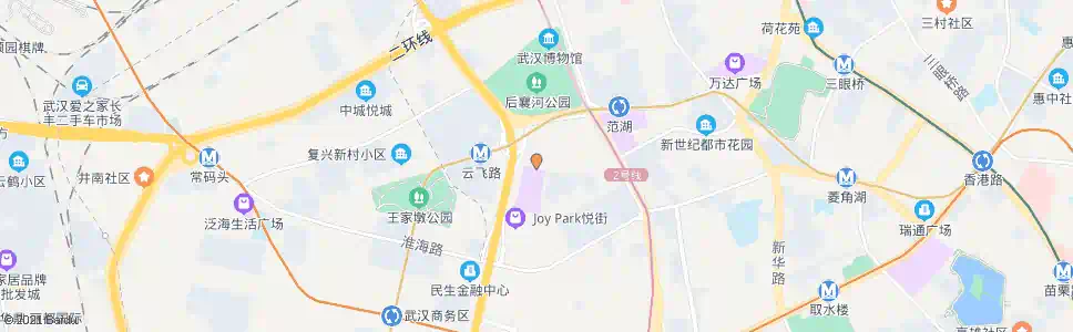武汉泛海城市广场_公交站地图_武汉公交_妙搜公交查询2025
