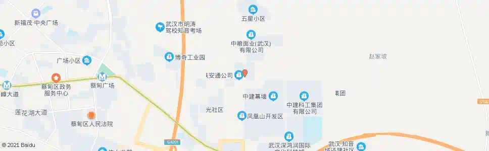 武汉凤凰路武铁安通_公交站地图_武汉公交_妙搜公交查询2025