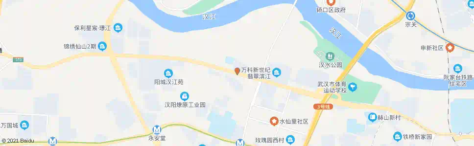 武汉琴台大道潘家湾_公交站地图_武汉公交_妙搜公交查询2025