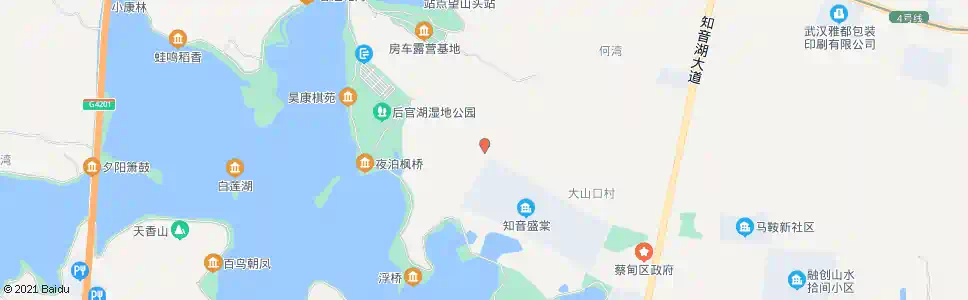 武汉五贤路彭家山村_公交站地图_武汉公交_妙搜公交查询2025