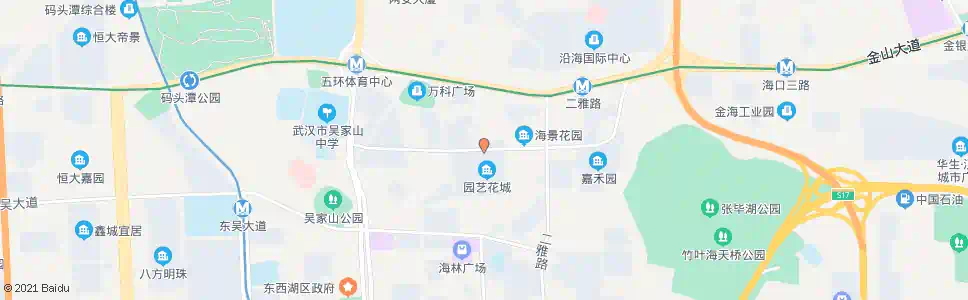 武汉吴中街四中_公交站地图_武汉公交_妙搜公交查询2025