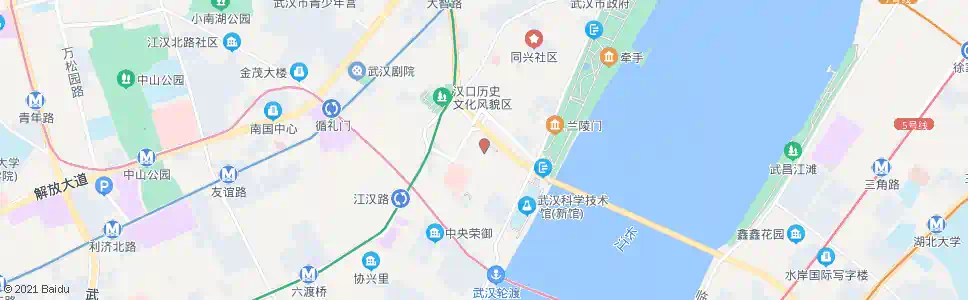 武汉鄱阳街青岛路_公交站地图_武汉公交_妙搜公交查询2025