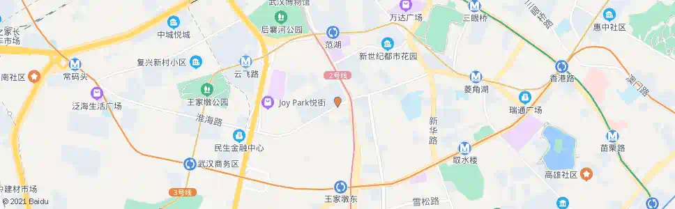 武汉淮海路青年路口_公交站地图_武汉公交_妙搜公交查询2025