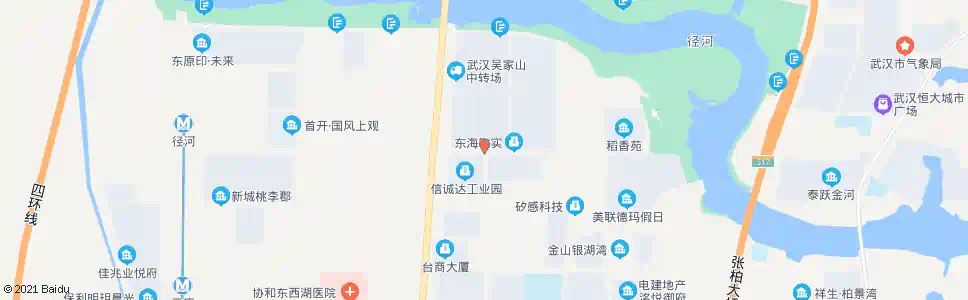武汉三店中路金北二路口_公交站地图_武汉公交_妙搜公交查询2025