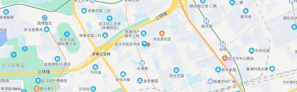 武汉新湾三路旅游学校_公交站地图_武汉公交_妙搜公交查询2025