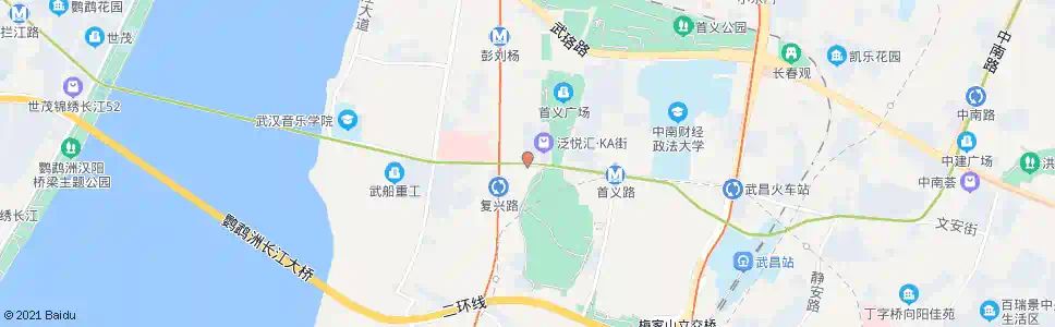武汉张之洞路复兴路_公交站地图_武汉公交_妙搜公交查询2025