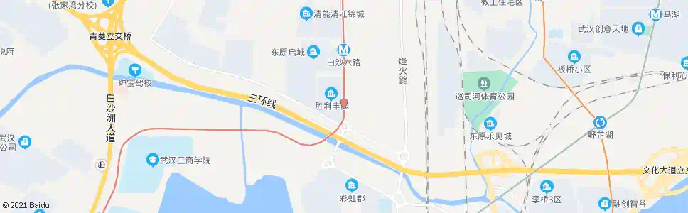 武汉烽胜路胜利村_公交站地图_武汉公交_妙搜公交查询2025