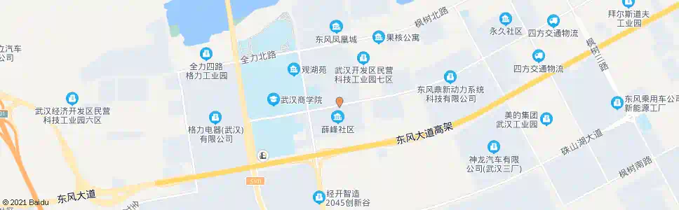 武汉珠山湖大道全力一路_公交站地图_武汉公交_妙搜公交查询2025