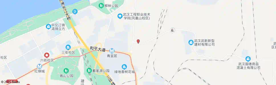 武汉工人村路21公路_公交站地图_武汉公交_妙搜公交查询2025