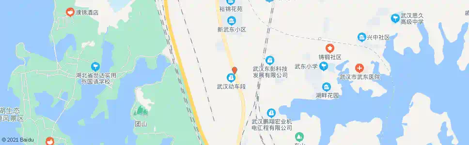 武汉青王路动车基地_公交站地图_武汉公交_妙搜公交查询2025