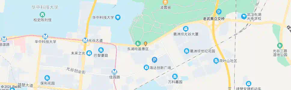 武汉珞喻东路森林公园_公交站地图_武汉公交_妙搜公交查询2025