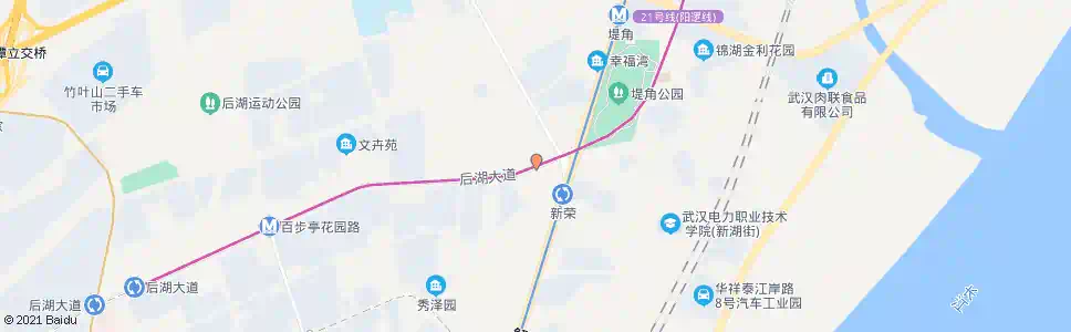 武汉新荣(客运站)_公交站地图_武汉公交_妙搜公交查询2025