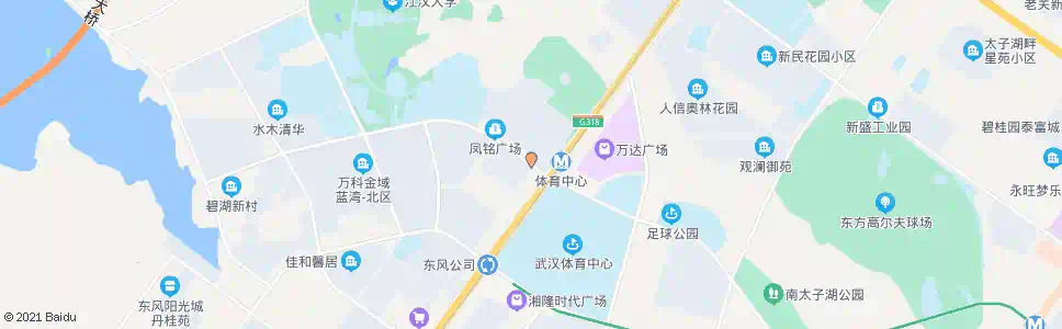 武汉三角湖路东风一路_公交站地图_武汉公交_妙搜公交查询2025