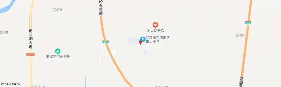 武汉东柏路东山小学_公交站地图_武汉公交_妙搜公交查询2025