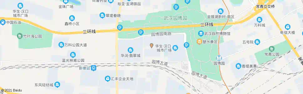 武汉城华路紫润明苑_公交站地图_武汉公交_妙搜公交查询2025