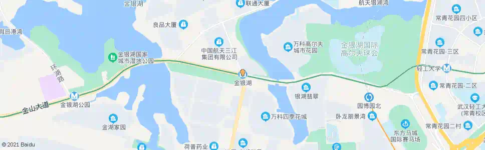 武汉环湖东路金银湖路口_公交站地图_武汉公交_妙搜公交查询2025